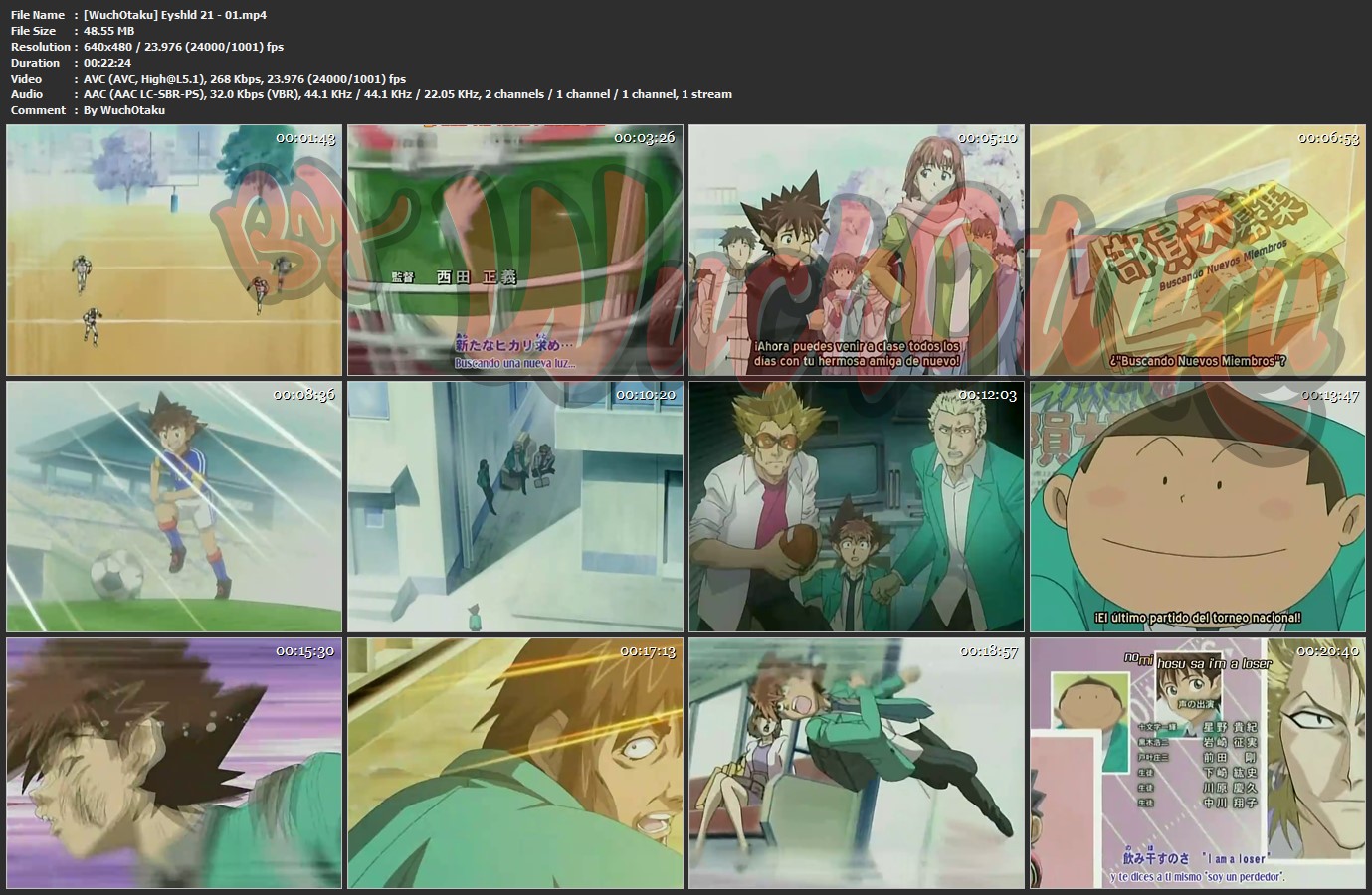 download anime eyeshield 21 sub indo mkv